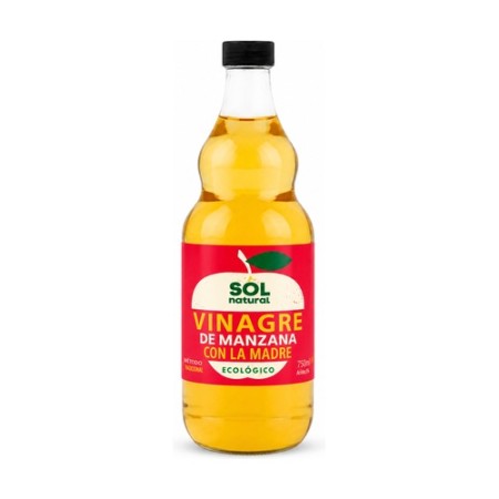 VINAGRE DE MANZANA SIN FILTRAR CON LA MADRE 750 ml BIO DE...