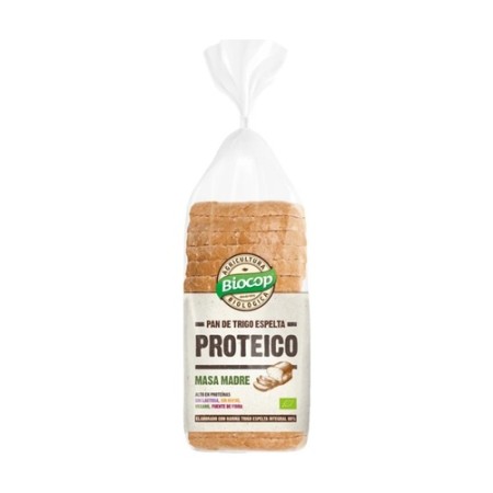 PAN PROTEICO MOLDE  TRIGO ESPELTA INT. 400G DE BIOCOP