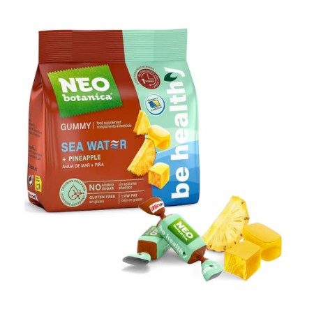 GUMMY CON AGUA DE MAR Y PIÑA SIN AZUCARES AÑADIDO 90gr DE...