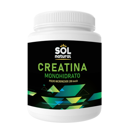 CREATINA MONOHIDRATO EN POLVO 500GR DE SOLNATURAL