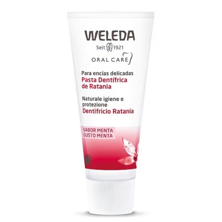 CREMA DENTÍFRICA RATANIA 75 ML DE WELEDA