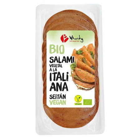 SALAMI VEGETAL A LA ITALIANA 100G DE WHEATY
