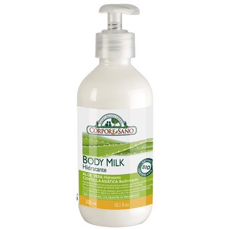 BODY MILK - HIDRATANTE ALOE VERA 300 ML DE CORPORE SANO