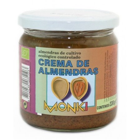 CREMA DE ALMENDRAS ECO 330 GR DE MONKI
