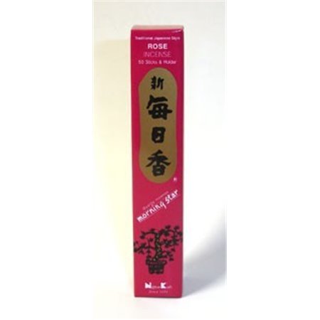 INCIENSO ROSA 50 BARRITAS DE MORNING STAR