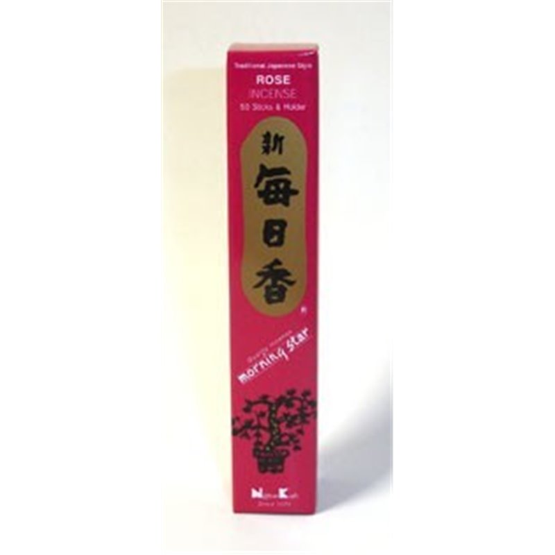 INCIENSO ROSA 50 BARRITAS DE MORNING STAR