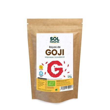 BAYAS DE GOJI 125 GR BIO DE SOLNATURAL
