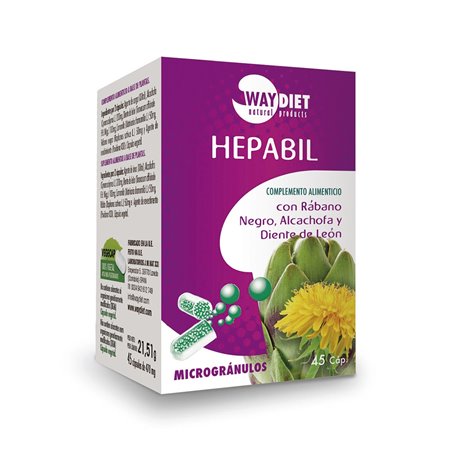 HEPABIL 45 CÁPSULAS DE WAYDIET