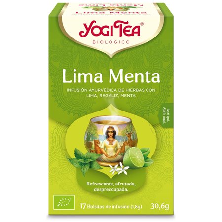 YOGI TEA LIMA MENTA 17 BOLSITAS BIO