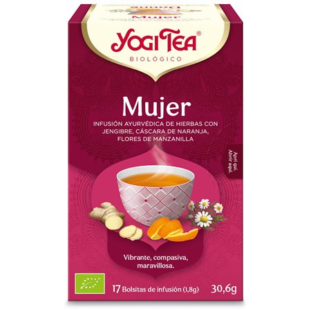 YOGI TEA MUJER TEA 17 BOLSITAS BIO