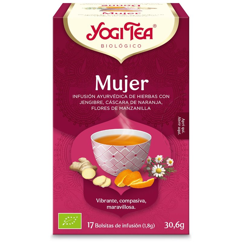 YOGI TEA MUJER TEA 17 BOLSITAS BIO
