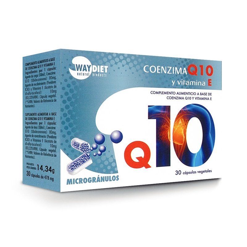 COENCIMA CoQ10 + VITAMINA E 30 CÁPSULAS DE WAYDIET