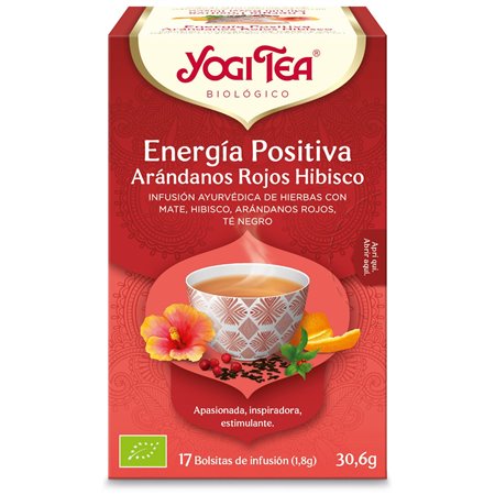 YOGI TEA ENERGÍA POSITIVA BIO 17 BOLSITAS