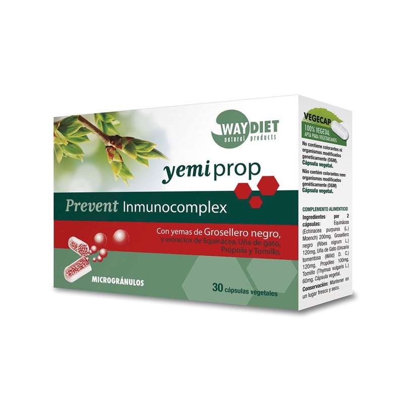 PREVENT INMUNOCOMPLEX YEMIPROP 30 CÁPSULAS DE WAYDIET