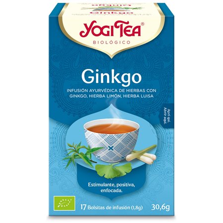YOGI TEA GINKGO 17 BOLSITAS BIO