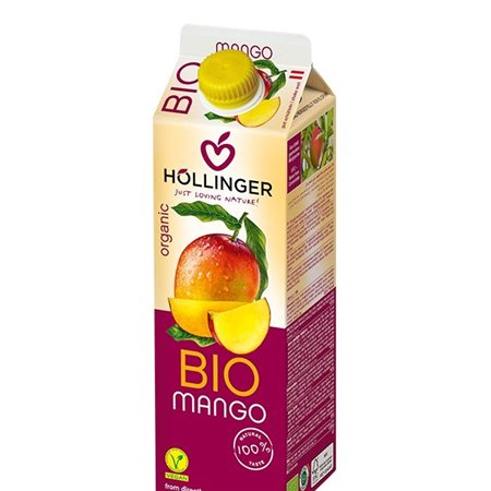 ZUMO DE MANGO BIO DE 1 LITRO DE HOLLINGER