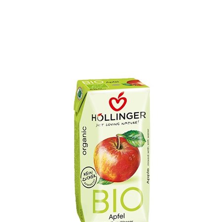 ZUMO DE MANZANA SILVESTRE BIO DE 200 ML DE HOLLINGER