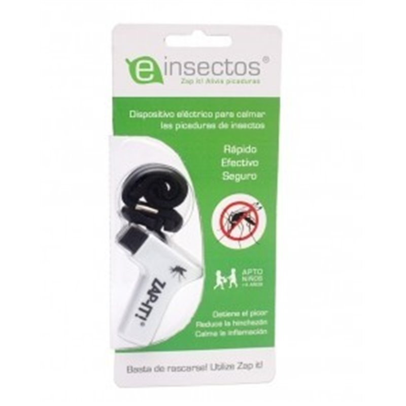 ZAP IT DISPOSITIVO ELÉTRICO PARA CALMAR PICADURAS DE E-INSECTOS