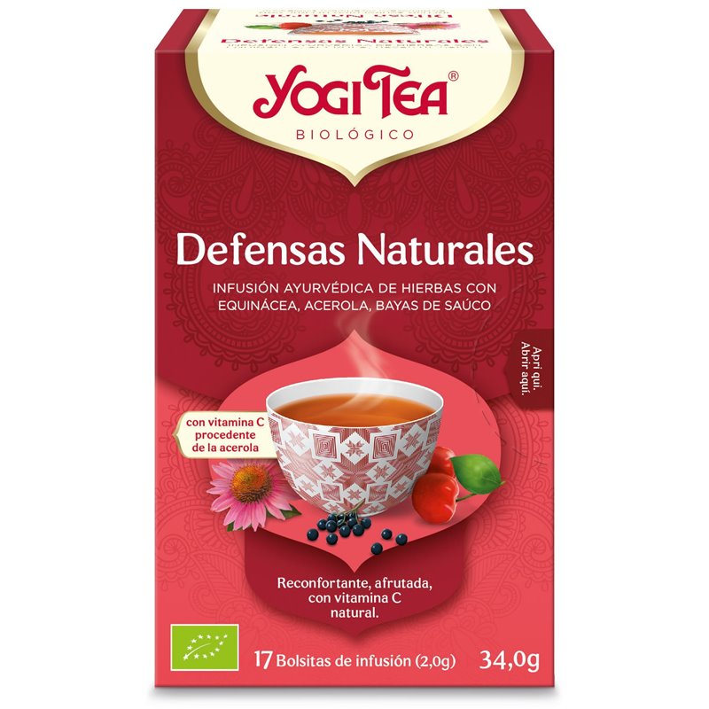 YOGI TEA DEFENSAS NATURALES 17 BOLSITAS