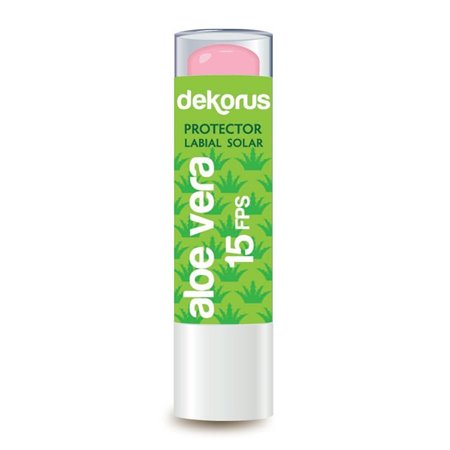 PROTECTOR LABIAL ALOE VERA 4,5 GR DE DEKORUS