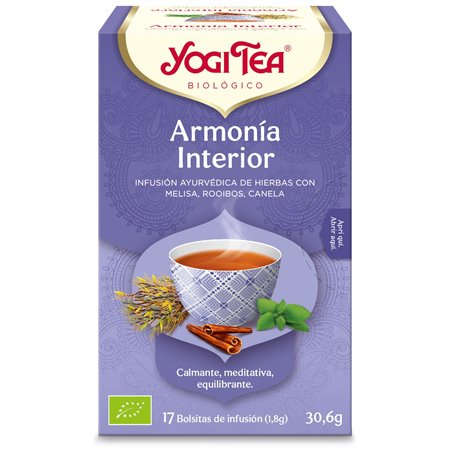 YOGI TEA ARMONÍA INTERIOR 17 BOLSITAS BIO