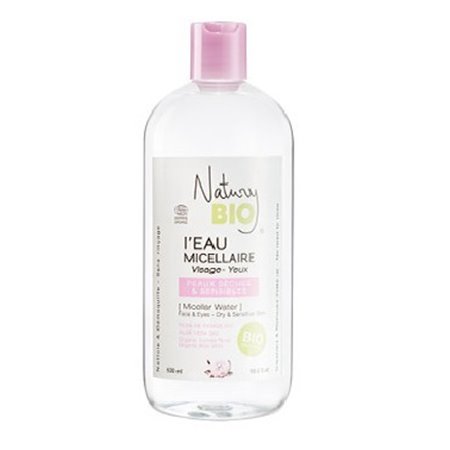 AGUA MICELAR PIEL SECA SENSIBLE 530 ML DE NATURY BIO