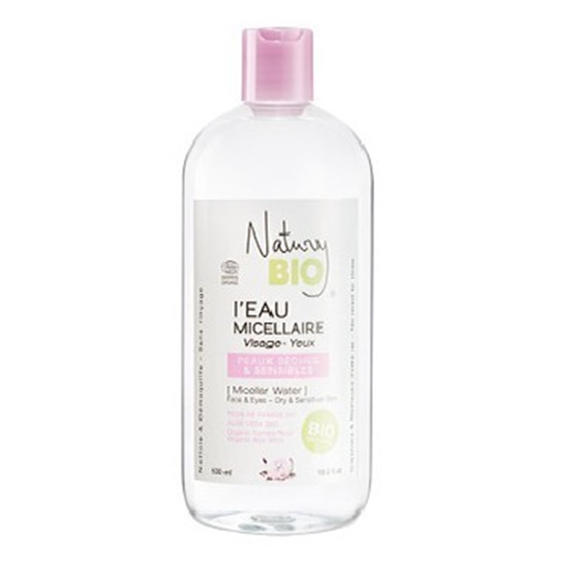 AGUA MICELAR PIEL SECA SENSIBLE 530 ML DE NATURY BIO