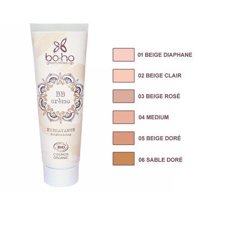 CREMA BB CREAM 3B 02 BEIGE CLAIR 30ML BOHO MAQUILLAJE
