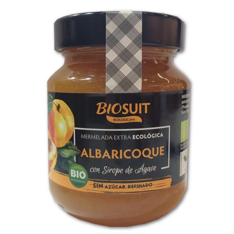 MERMELADA EXTRA DE ALBARICOQUE 260 GR ECO DE BIOSUIT