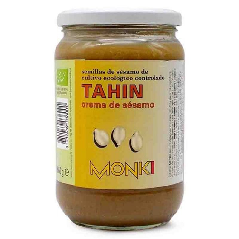 TAHIN (CREMA DE SESAMO TOSTADO) SIN SAL 650 GR ECO DE MONKI
