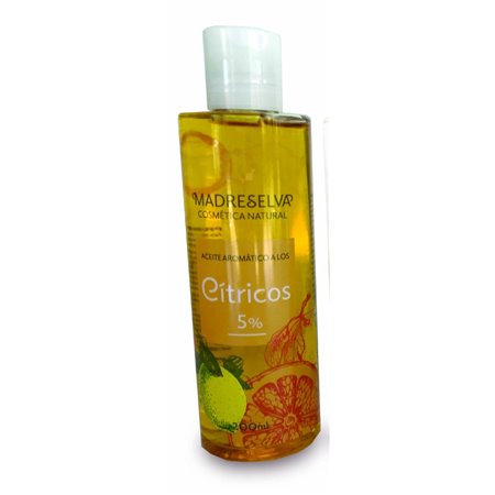 ACEITE AROMÁTICO A LOS CÍTRICOS (5%) 200 ML DE MADRESELVA COSMÉTICA NATURAL