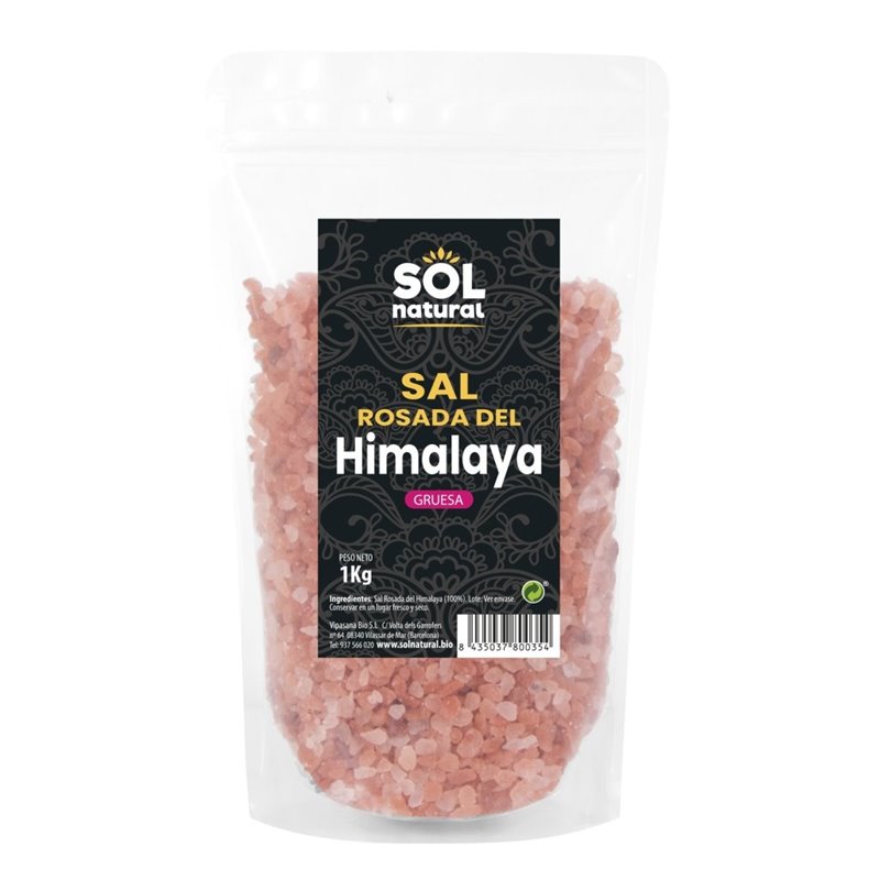 SAL ROSA DEL HIMALAYA GRUESA 1 KG DE SOLNATURAL