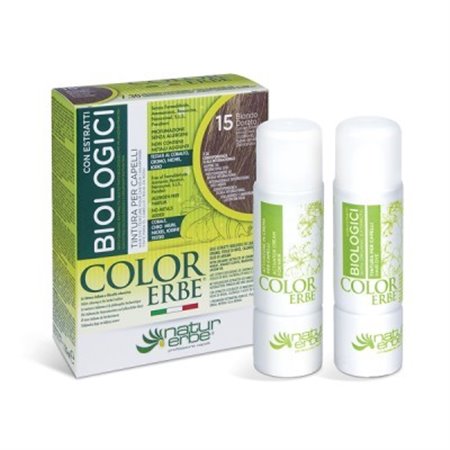 BIO COLOR ERBE Nº 15 RUBIO DORADO 130 ML DE BIO NATUR ERBE