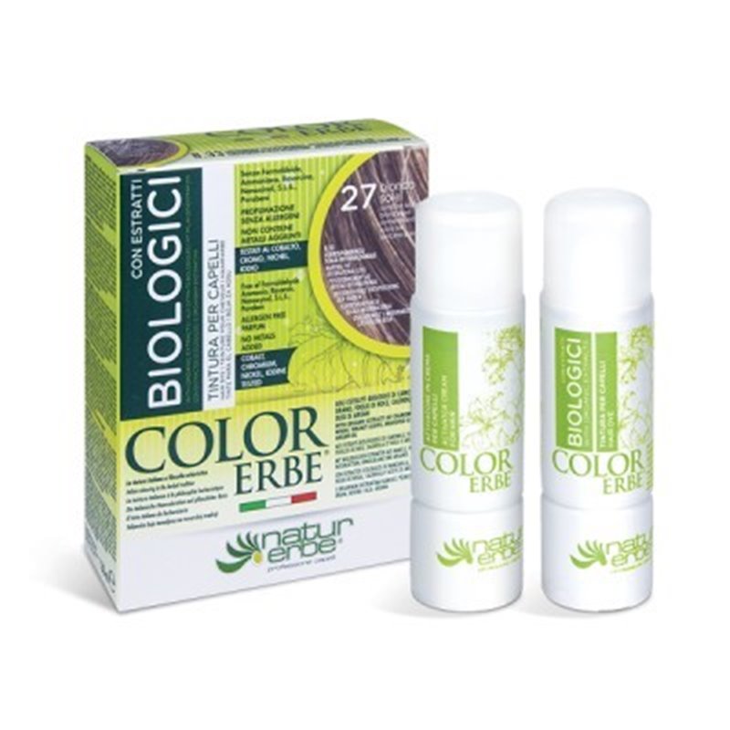 BIO COLOR ERBE Nº 27 RUBIO SOL 130 ML DE BIO NATUR ERBE