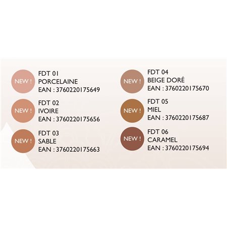 BASE DE MAQUILLAJE FLUIDA CRISTAL 02 IVOIRE DE BOHO MAQUILLAJE