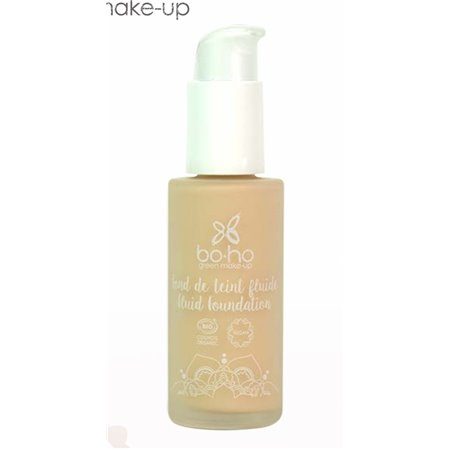 BASE DE MAQUILLAJE FLUIDA CRISTAL 06 CARAMEL DE BOHO MAQUILLAJE