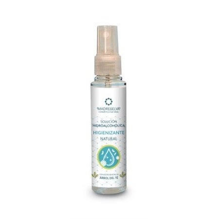 SOLUCION HIDROALCOHÓLICA SPRAY 60 ML NATURAL DE TALLER MADRESELVA