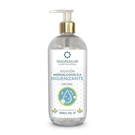SOLUCION HIDROALCOHÓLICA 500 ML NATURAL DE TALLER MADRESELVA