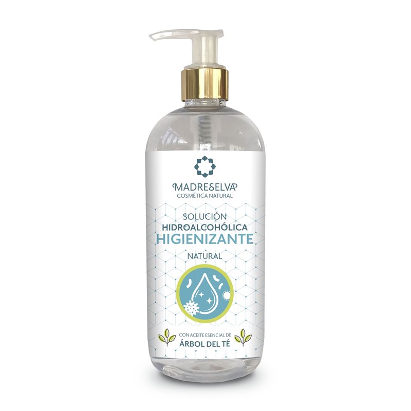 SOLUCION HIDROALCOHÓLICA 500 ML NATURAL DE TALLER MADRESELVA
