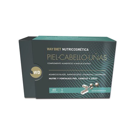 PIEL-CABELLO-UÑAS 60 CAP NUTRICOSMÉTICA DE WAYDIET