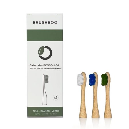 CABEZAL RECAMBIO CEPILLO ELÉCTRICO ECOSONIC DE BRUSHBOO