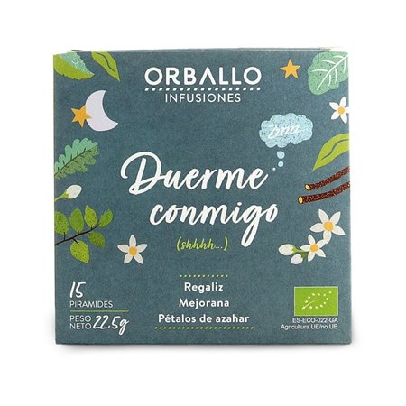 INFUSIÓN "DUERME CONMIGO" 15 PIRÁMIDES ECO DE ORBALLO