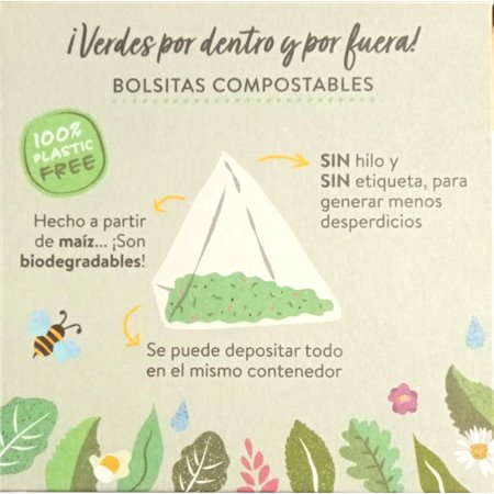 INFUSIÓN "TORMENTA MANTA Y MENTA" 15 PIRÁMIDES ECO DE ORBALLO