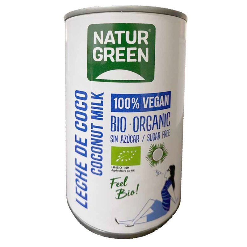 LECHE DE COCO EN LATA 400 ML DE NATURGREEN