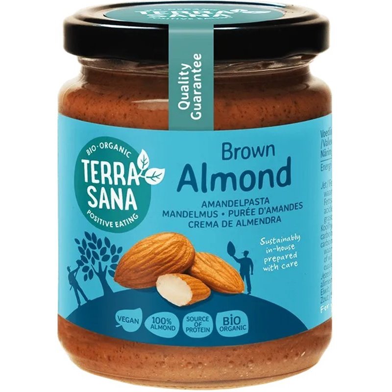 CREMA DE ALMENDRAS INTEGRAL 250 GR DE TERRASANA