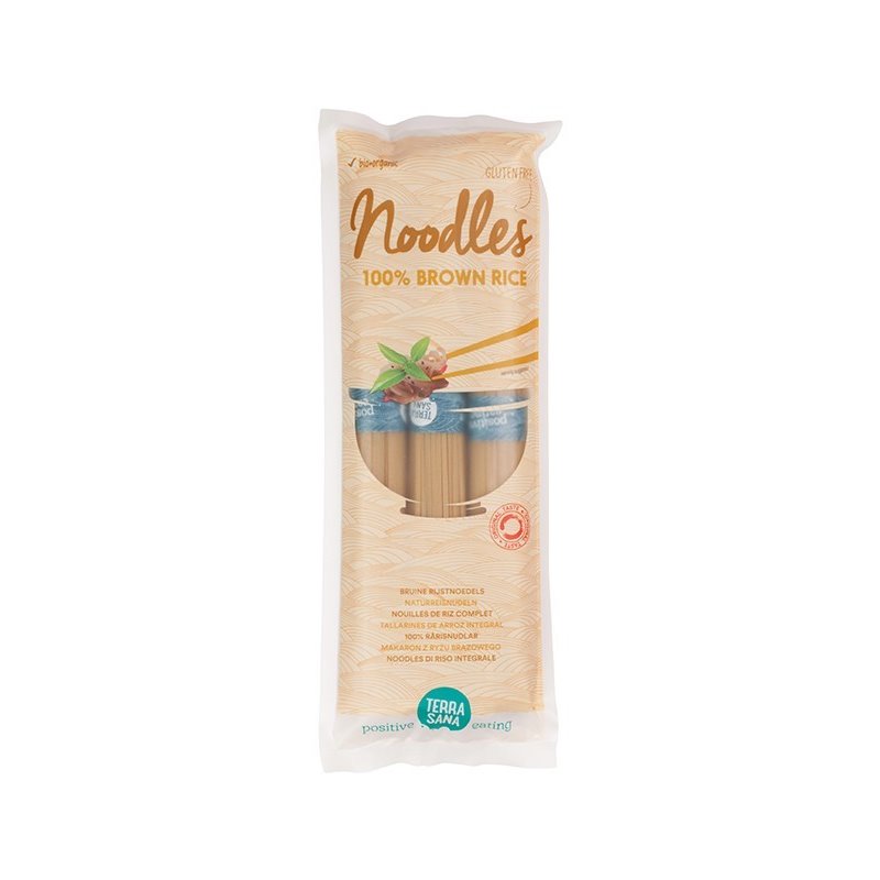 FIDEOS ARROZ INTEGRAL 100% 250 GR DE TERRASANA