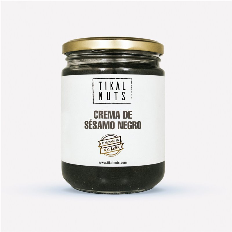 CREMA DE SÉSAMO NEGRO 350 GR BIO DE TIKAL NUTS