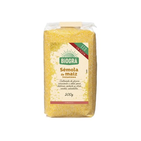 SEMOLA DE MAIZ POLENTA 500 GR DE BIOGRA