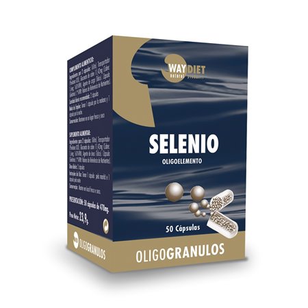 SELENIO OLIGOGRANULOS 50 CÁPSULAS DE WAYDIET
