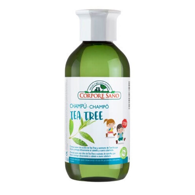 CHAMPU ESCOLAR ANTIPIOJOS TEA TREE 300 ML DE CORPORE SANO